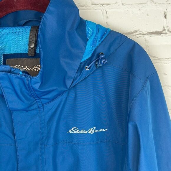 Eddie Bauer Blue Weatheredge Jacket Size Small - Picture 2 of 15